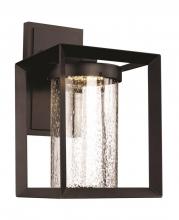  LED-50162 BK - Taylor 15" Wall Lantern with Integrated LED Light